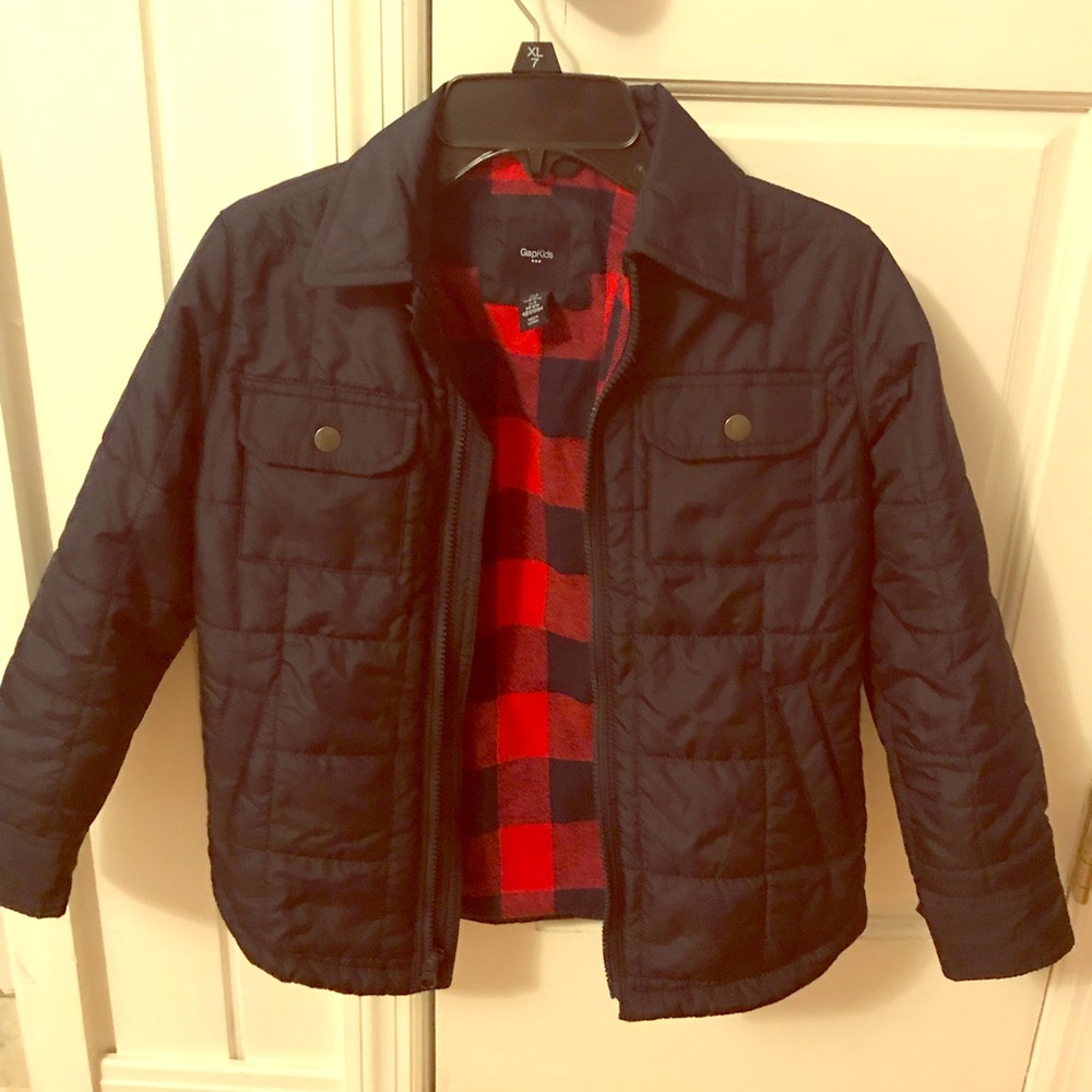 GAP kids quilted boys jacket
